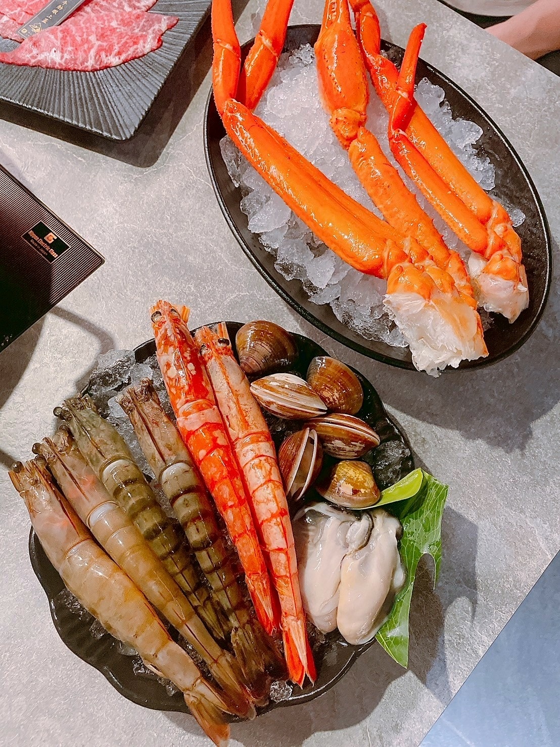 食記涮武鶴和牛鍋物-春日旗艦店桃園新開幕和牛、帝王蟹吃到