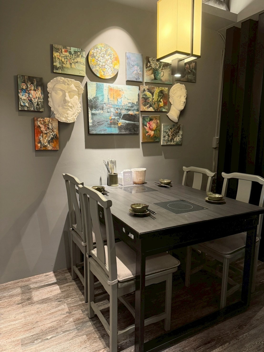 食記藝爐晏精品鍋物台北中山新開幕藝術氛圍美術館火鍋x龍蝦