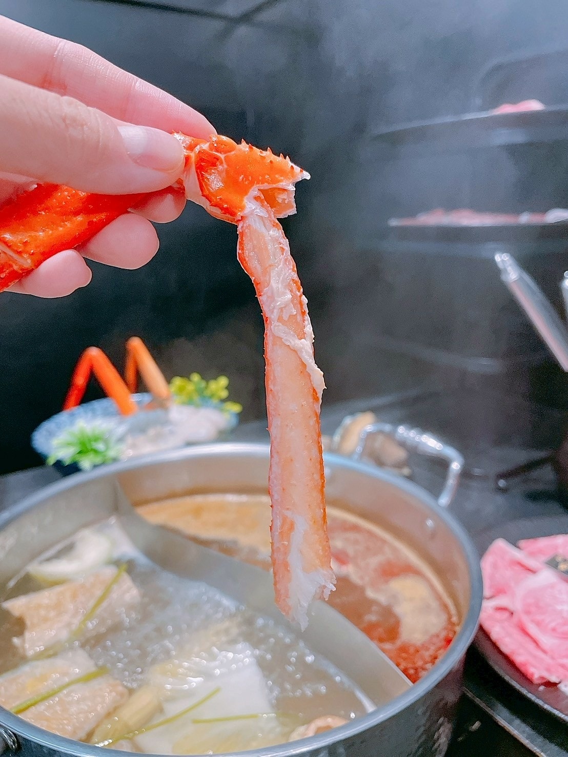 食記涮武鶴和牛鍋物新北板橋人氣和牛、帝王蟹吃到飽火鍋,日