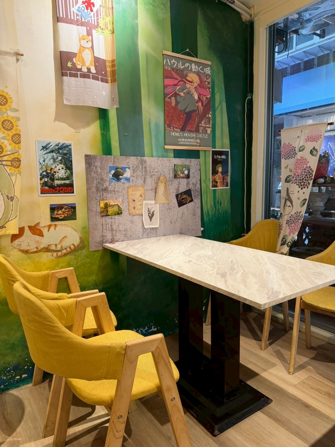 食記風日洋食板橋新埔站超人氣日式洋食小店,宮崎駿主題裝飾