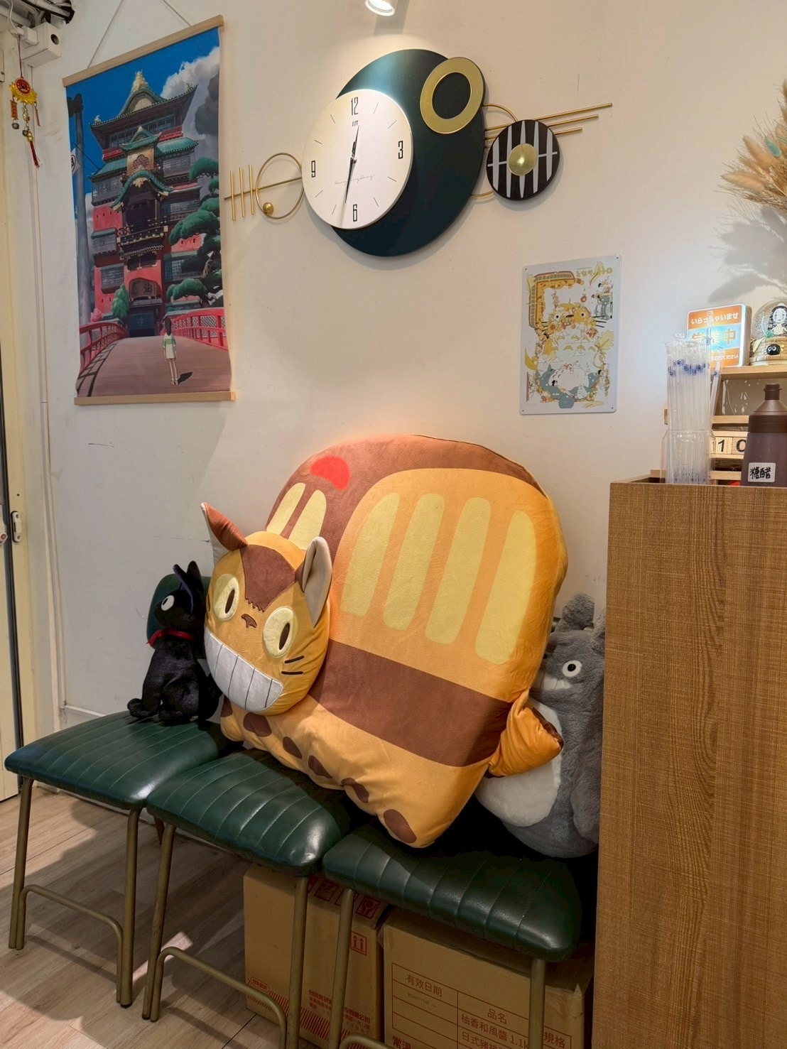 食記風日洋食板橋新埔站超人氣日式洋食小店,宮崎駿主題裝飾