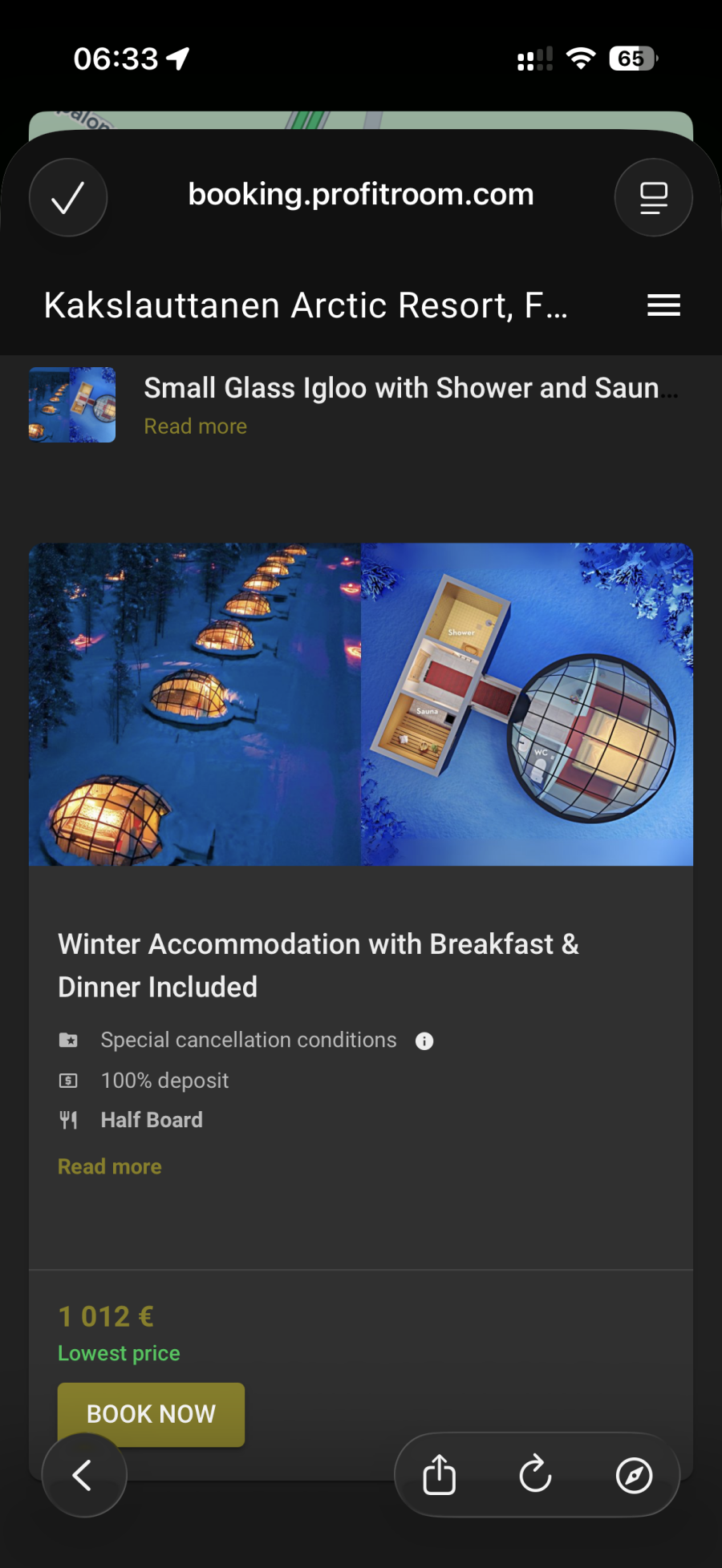 -Kakslauttanen Igloo Village 北歐芬蘭拉普蘭極光玻璃屋，追極光人生清單-