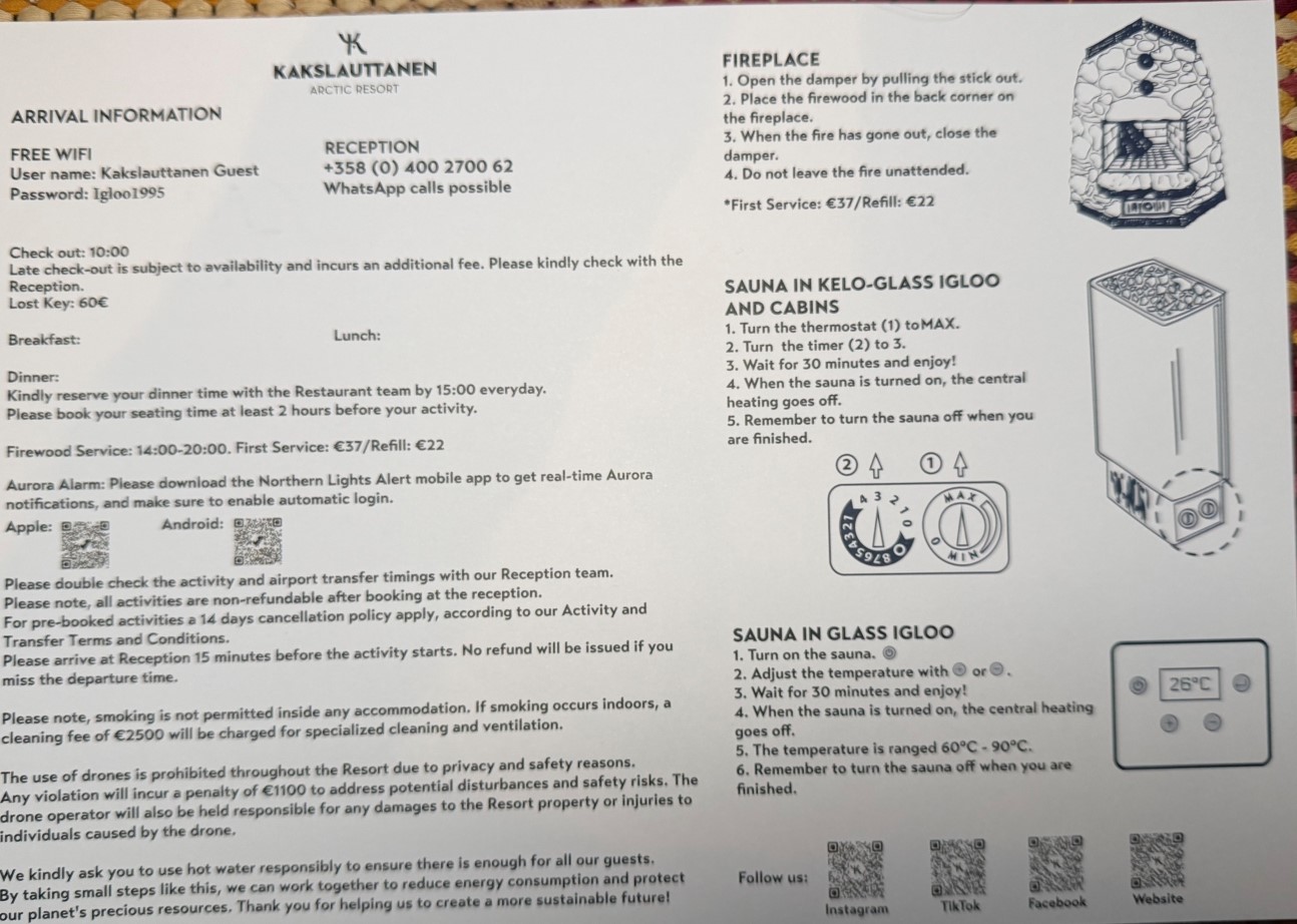 -Kakslauttanen Igloo Village 北歐芬蘭拉普蘭極光玻璃屋,追極光人生清單- - 第12張圖 -Kakslauttanen Igloo Village 北歐芬蘭拉普蘭極光玻璃屋,追極光人生清單-