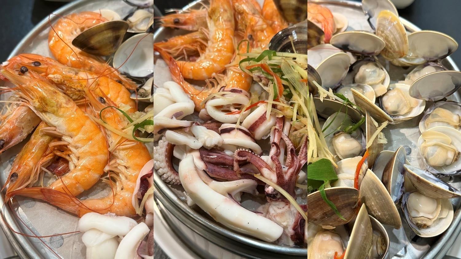 食記★蒸天下海鮮蒸氣火鍋｜板橋在地十年的全程桌邊服務，一鍋三吃澎派海鮮餐廳