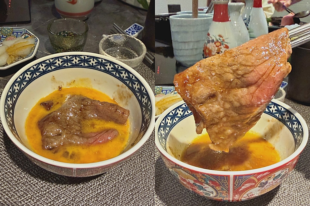 橋山壽喜燒すき焼き專門店 はしやま｜台北頂級和牛關東關西壽喜燒一次品嚐，預約困難店全程桌邊服務