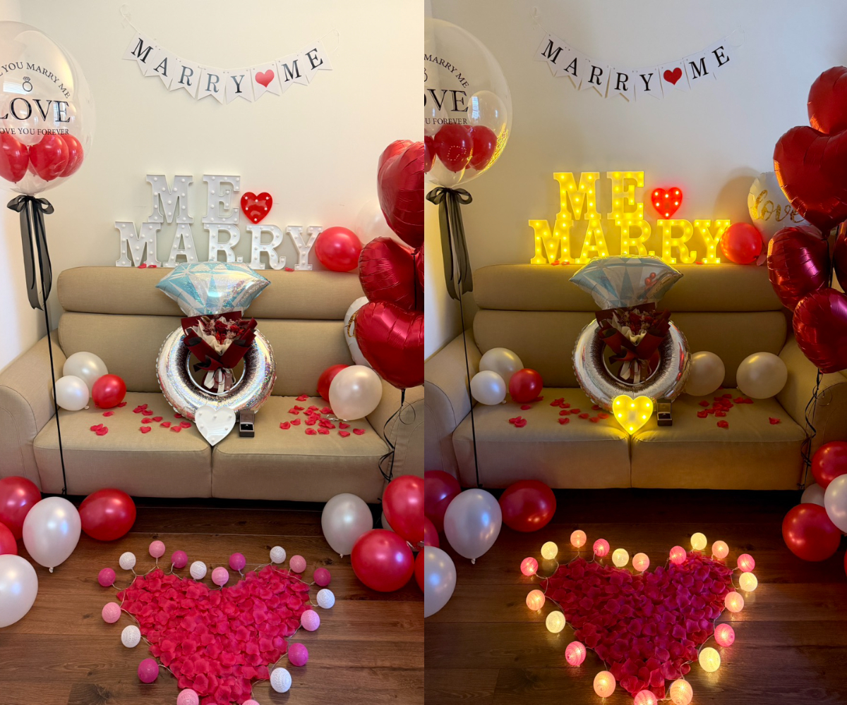 KNJ Balloon Store｜一站式求婚氣球套餐，求婚氣球布置推薦，室內求婚也能打造浪漫儀式感
